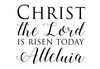 Alleluia Christian Vinyl Wall Decal