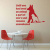 Animal Wall Decals - Pet Lover Gifts - Vinyl Wall Decor