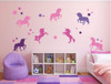 Be a Unicorn Quote, Full Wall Mural Vinyl Decal for Girl's Bedroom or Baby Nursery Decor