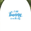 A Little Bunny is on the Way Wall Decal Sticker