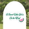 A Sweet Little Girl is On The Way Wall Decal Sticker
