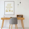 Autumn Season Wall Decal ' 'Pumpkins Please'- Silhouette Heart Arrow- Vinyl Decor for Living Room, Family Room or Home Decoration