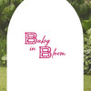 Baby in Bloom Wall Decal Sticker