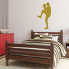 Baseball Wall Decal - Vinyl Pitcher Decoration for Boys Theme Room or Playroom Decor