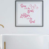 Bath Wall Decal for Bathroom Decor - Soap Is To The Body - Removable Vinyl Sticker for Home Decoration