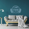 Be Kind Wall Decal - Kindness Vinyl Lettering "Everyone you meet is fighting a hard battle" Mural for Living Room, Bedroom, Church, Office, Classroom
