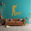 Bird Hunter Wall Decal - Vinyl Art Sticker - Hunting Decor for Home, Log Cabin or Man Cave