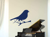 Bird Silhouette Wall Decal Vinyl Decor Sticker Decoration for Baby Nursery, Nature Lovers, Pet Shops