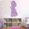 Brave Princess Merida Personalized Name Decal