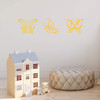 Butterfly Silhouette Wall Decal - Vinyl Art Decoration For Girl's Bedroom, Playroom, Library or Party ' A Variety of Sizes and Colors Available