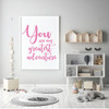 Children Wall Decal - You Are My Greatest Adventure - Vinyl Decorations for Boy's Bedroom, Playroom or Study Area
