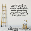 Children Wall Decal Vinyl Quote Decor Letting - Parenting Life Quote for Living Room, Playroom, Bedroom, School Classroom