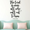 Christian Wall Decal - The Lord Is Near - Psalm Vinyl Scripture And Religious Home Bathroom Decor - Church Decoration