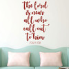 Christian Wall Decal - The Lord Is Near - Psalm Vinyl Scripture And Religious Home Bathroom Decor - Church Decoration
