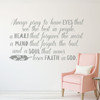 Christian Wall Decal