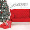 Christmas Wall Decal - Is the Most Wonderful Time of The Year - Holiday Vinyl Decor for Living Room or Home Decoration