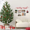 Christmas Wall Decal - Merry Mail - Holiday Vinyl Stickers for Living Room, Family Room Decor or Home Decoration