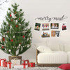 Christmas Wall Decal - Merry Mail - Holiday Vinyl Stickers for Living Room, Family Room Decor or Home Decoration