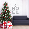 Christmas Wall Decal - Noel - Holiday Vinyl Stickers for Living Room, Family Room Decor or Home Decoration
