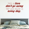 Couple's or Family Inspirational Vinyl Wall Decor Quote