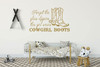 Cowgirl Room Decor Decal