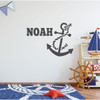 Custom Name Anchor and Chain Wall Decal Vinyl Sticker