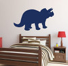 Custom Name Dinosaur Wall Decals - Triceratops - Personalized Dinosaur Wall Art, Dinosaur Wall Decals For the Children Room Decorations, Playroom Decor, and Preschool Classroom Decorations