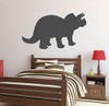 Custom Name Dinosaur Wall Decals - Triceratops - Personalized Dinosaur Wall Art, Dinosaur Wall Decals For the Children Room Decorations, Playroom Decor, and Preschool Classroom Decorations