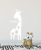 Custom Name Giraffe Height Chart for Kids