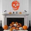 Halloween Decal Skeleton Skull