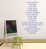 In This Classroom Motivational Decal
