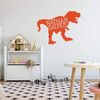 Custom Name Dinosaur Wall Decal For Boys
