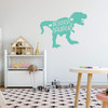 Custom Name Dinosaur Wall Decal For Girls
