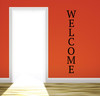 Family Quote Welcome Vinyl Home Decor Decal