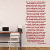 Famous Rocky Balboa Vinyl Wall Decal Inspirational Quote