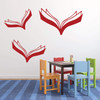 Flying Books Vinyl Wall Sticker