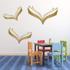 Flying Books Vinyl Wall Sticker