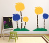 Full Wall Mural of Tufted Trees