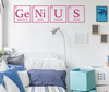 Genius Periodic Table for Classroom or Home Decor Sticker for Playroom, Home School, or Classroom