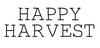 Happy Harvest Quote - Vinyl Wall Decal for Home, Family Room, Barn or Front Door Decoration - Fall Decor - Use Indoor or on Outdoor Windows