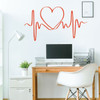 Heartbeat Vinyl Wall Sticker