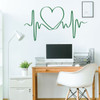 Heartbeat Vinyl Wall Sticker