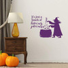 Hocus Pocus Halloween Decoration Movie Quote ' 'It Just a Bunch of Hocus Pocus' ' Halloween Witch Silhouette 'Fall Vinyl Decor for the Home , Door, or Windows - Party Decorations ' A Variety of Sizes and Colors Available - Spooky Theme Vinyl
