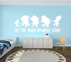 Let The Wild Rumpus Start Vinyl Wall Decal Quote