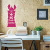 Llama Vinyl Wall Sticker