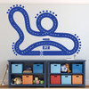 Race Track Vinyl Wall Sticker