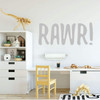 Rawr Lettering Wall Sticker