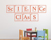 Science Class Periodic Table Classroom or Home Decor Sticker for Playroom, Home School, or Classroom