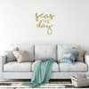 Seas the Day Cursive Wall Decal Vinyl Sticker