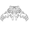 Tiger Wall Decor Vinyl Decal